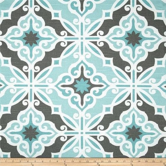 Rockin Cushions Vintage Style Pale Blue Rocking Chair Cushion